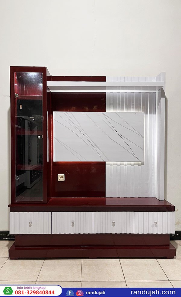 BUFET TV TINGGI MULTIPLEK 180 COKLAT